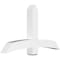 Ekena Millwork Bellingham Architectural Grade PVC Gable Bracket, 60"W x 35"H x 6"D x 6"F, 14/12 Pitch GBP060X35X0606BEL00 - alternate 1